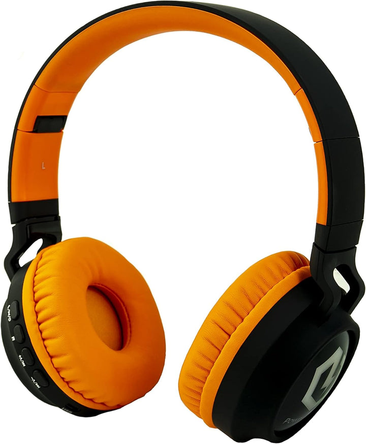 PowerLocus Kinderkopfhörer Bluetooth, Kinder Kopfhörer Over-Ear mit 85db Lautstärkebegrenzung LED-li