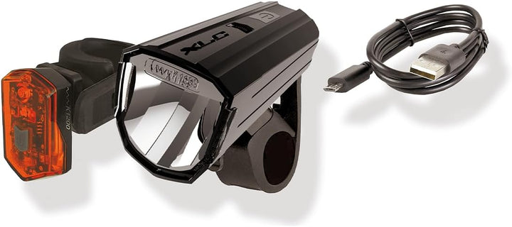 XLC Beleuchtungsset Alderaan CL-S17, Helle und Effiziente Beleuchtung, unisize