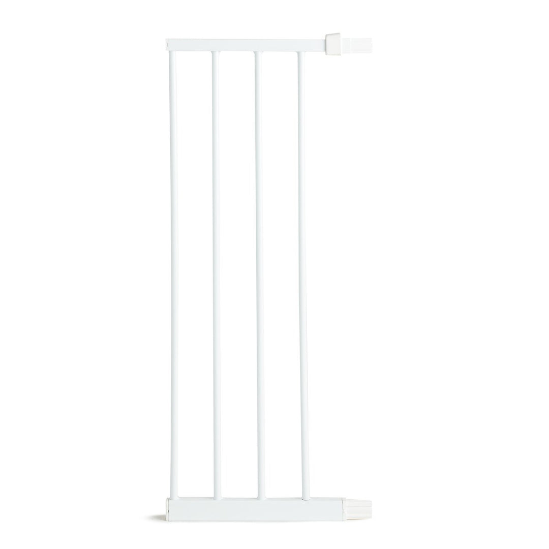 Munchkin Lindam 28 cm Pressure Fit Universal-Treppentorverlängerung (weiss), kompatibel mit Sure Shu