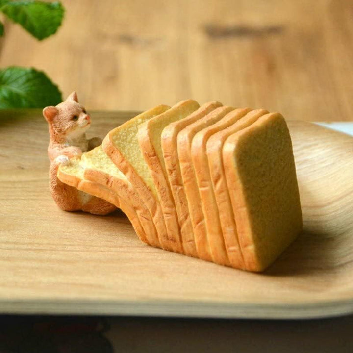 Gemmia Miniatur Feengarten Katze Figur- Dinnerparty vorbereiten Katze, Dinnerparty Vorbereiten Katze