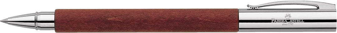 Faber-Castell 148111 - Tintenroller AMBITION Birnbaum, Metallspitze: 0,7 mm, inklusive Geschenkverpa