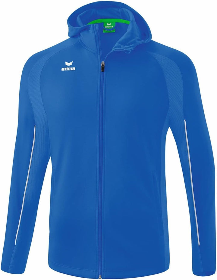 Erima Unisex Liga Star Trainingsjacke mit Kapuze M new royal/weiss, M new royal/weiss