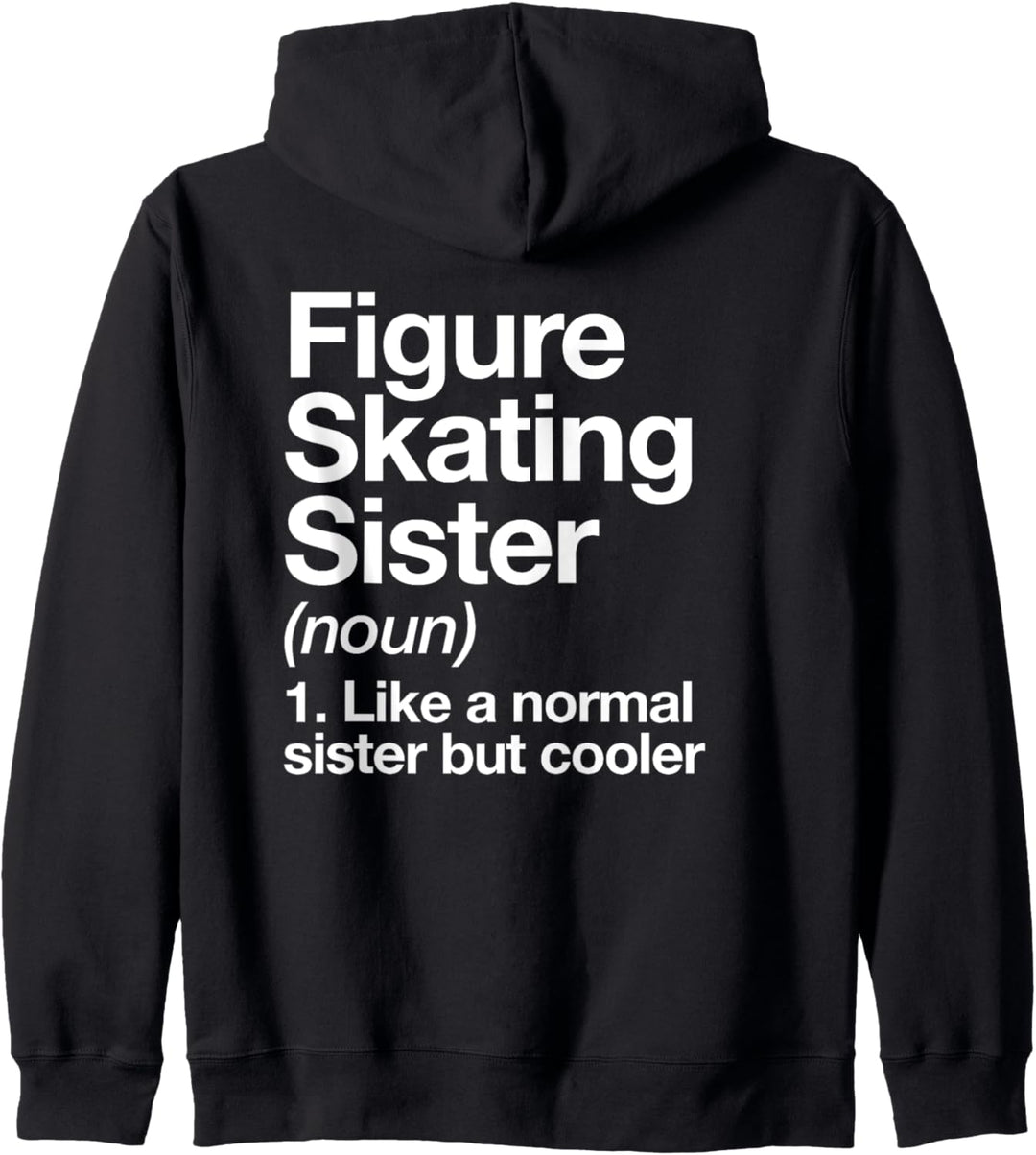 Eiskunstlauf Schwester Definition Funny Sports Kapuzenjacke