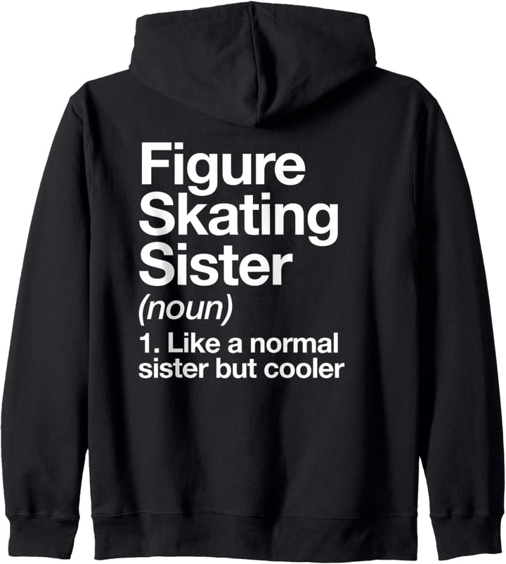 Eiskunstlauf Schwester Definition Funny Sports Kapuzenjacke