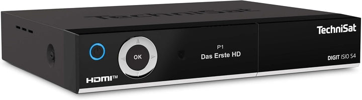 TechniSat DIGIT ISIO S4 – Twin Sat-Receiver mit alphanumerischem Display (HDTV Twin-Tuner, DVB-S2, P