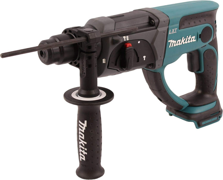 Makita Li- Ion Und Bohrhammer, Nur Gehäuse, DHR202Z Blau, Silber Einzelbett, Einzelbett