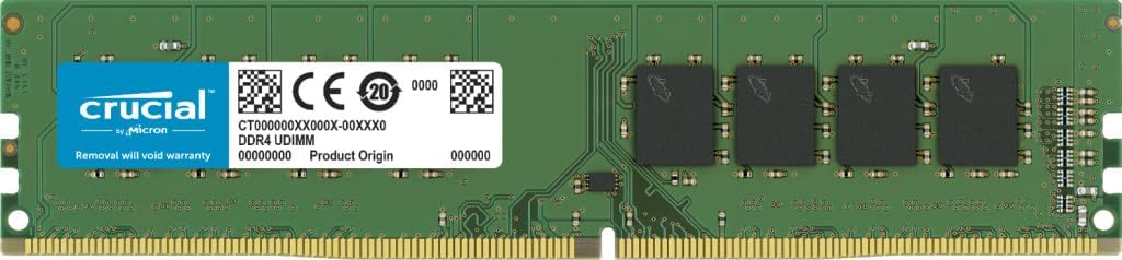 Crucial RAM CT16G4DFD824A 16GB DDR4 2400MHz CL17 Desktop Arbeitsspeicher 2400MHz 16GB