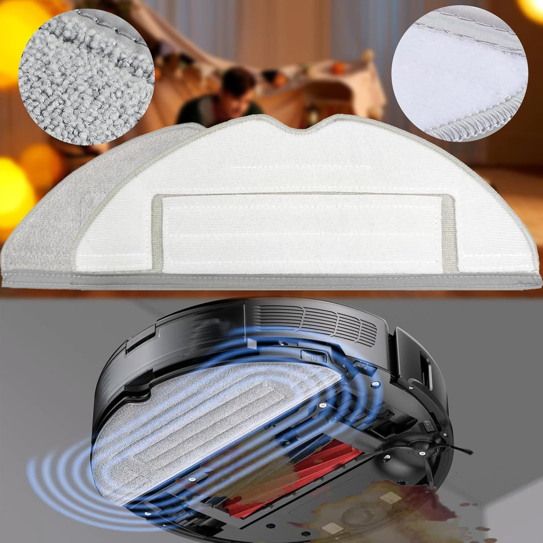 26 Stück Ersatzteile Set für Roborock S7 Pro Ultra, S7 MaxV Ultra Zubehör Kit: 2 Hauptbürste, 1 Selb