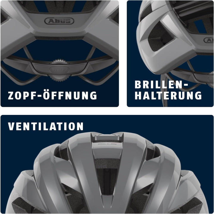 ABUS Rennradhelm StormChaser ACE - leichter Fahrradhelm für Radrennen, Gravelbike-Touren und Cyclocr
