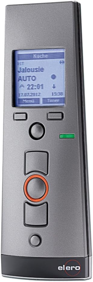 elero Funksteuerung Handsender TempoTel 2 titangrau, 10+1-Kanal, 868 MHz