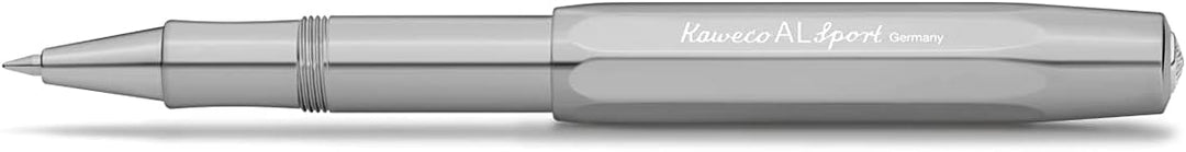 Kaweco AL Sport Raw Gel- / Kugelschreiber inklusive 0,7 mm Rollerball Tintenroller Mine für Linkshän