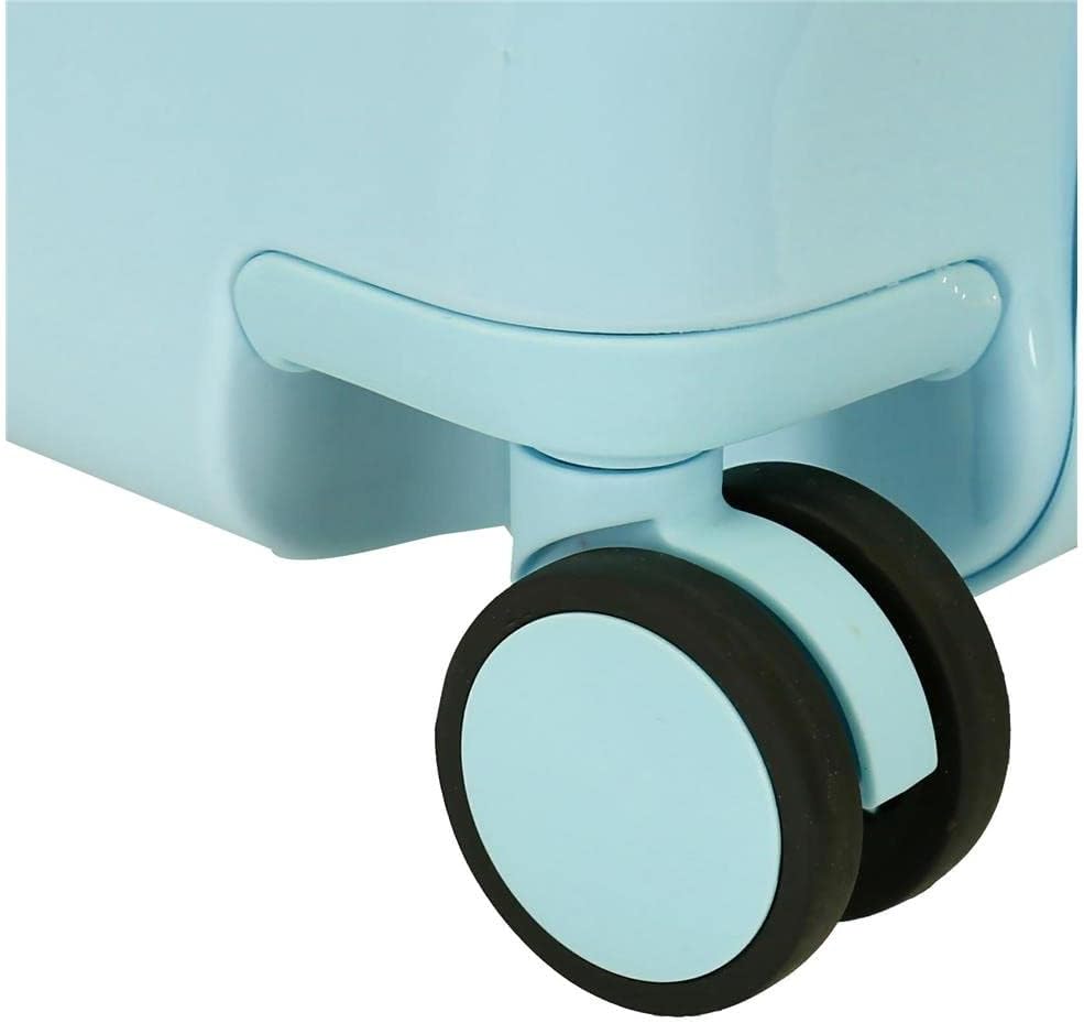 Enso Arcoiris Positive Vives Kinder-Koffer Blau 50x39x20 cms Hartschalen ABS Kombinationsschloss 38L