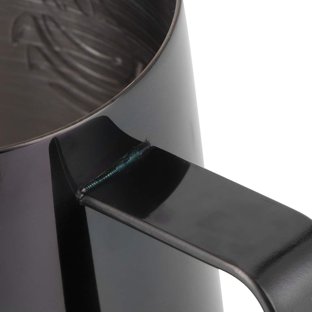 400ml Milchschaumkrug, Edelstahl Barista Milchkännchen Milchbecher Krugbecher Becher für Barista Ste