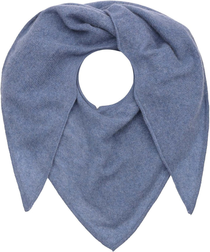 Zwillingsherz 100% Kaschmir Dreieckstuch Stola Schal für Damen Mädchen Frauen - Hochwertiges Cashmer