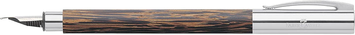 Faber-Castell 148173 - Füllfederhalter AMBITION Cocos, Federbreite B, inkl. Geschenkverpackung und K