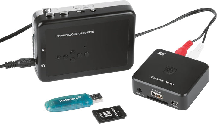 dnt Audio-Digitalisierer Grabstar Audio, Konvertieren Sie Ihre analogen Aufnahmen ins digitale MP3-F