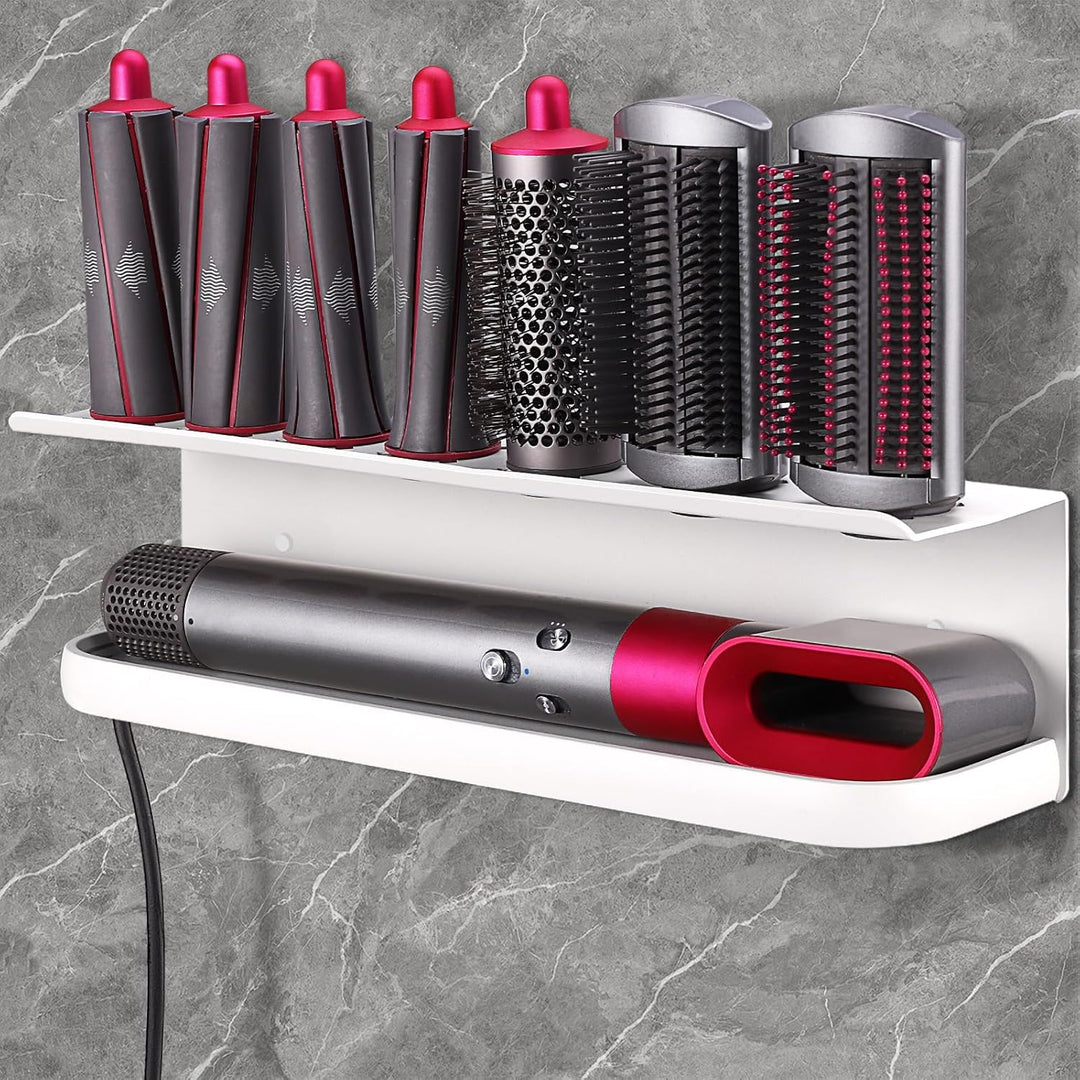 AXNSATRE Halterung Ohne Bohren für Dyson Airwrap & ZubehöR, Halterung Wandhalterung für Dyson Airwra
