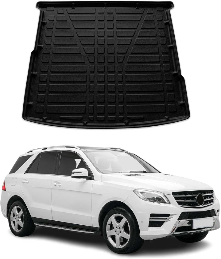 Kofferraumwanne Laderaumwanne kompatibel mit Mercedes M-Klasse W166 2011-2015 Antirutsch