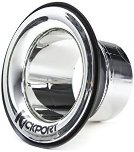 Kickport KP1CH Sound Port für Bass Drum inkl. T-Ring chrome, chrome
