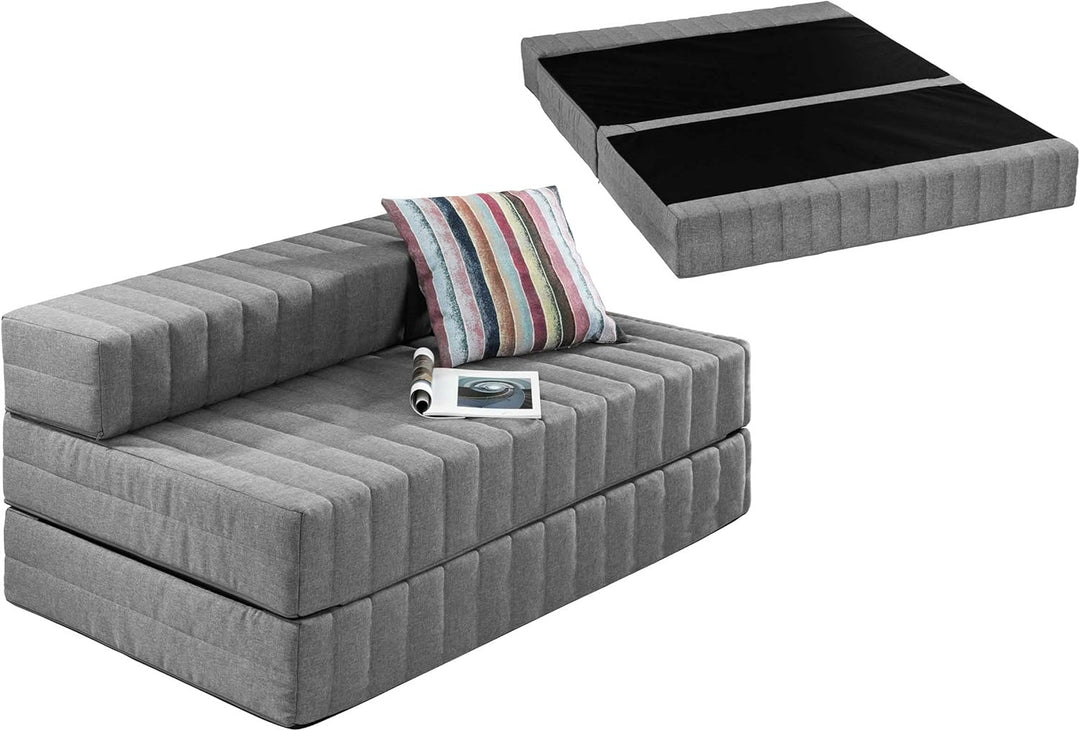 Traumnacht Doppelgästematratze / Schlafsofa, 3-Sitzer Gästesofa mit Schlaffunktion, Liegefläche ca.