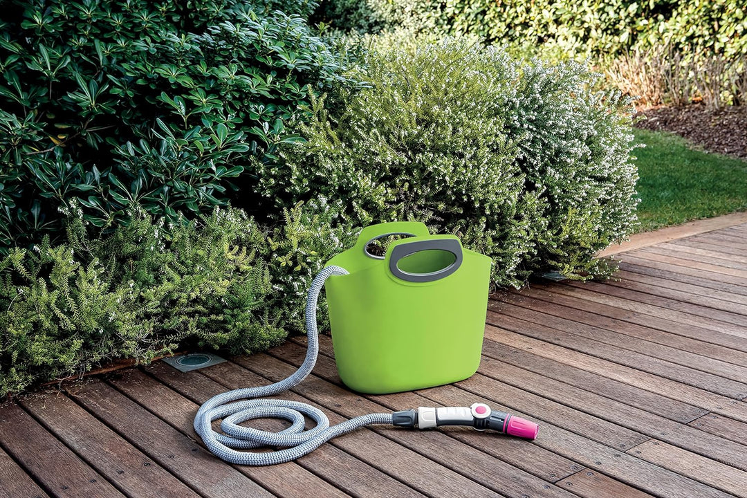 G.F. Aquapop ausziehbarer Schlauch, 30 Meter, für die Bewässerung von Garten, Pflanzen, Balkonen, Te
