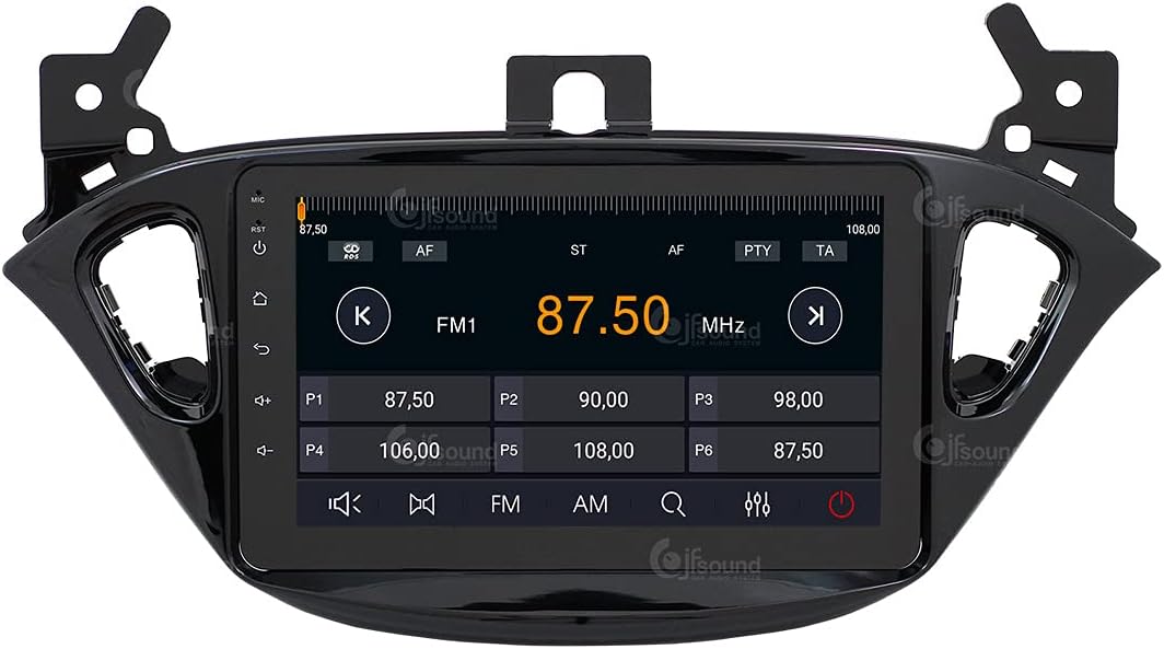 Costum fit Autoradio für Opel Corsa E Android GPS Bluetooth WiFi Dab USB Full HD Touchscreen Display