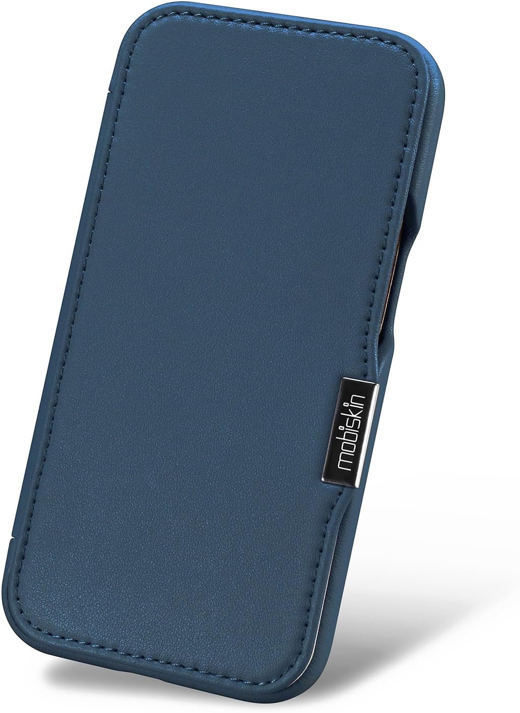 Mobiskin Hülle für iPhone 15 PRO (6,1 Zoll), Handyhülle mit Leder, Case kompatibel mit MagSafe, Schu