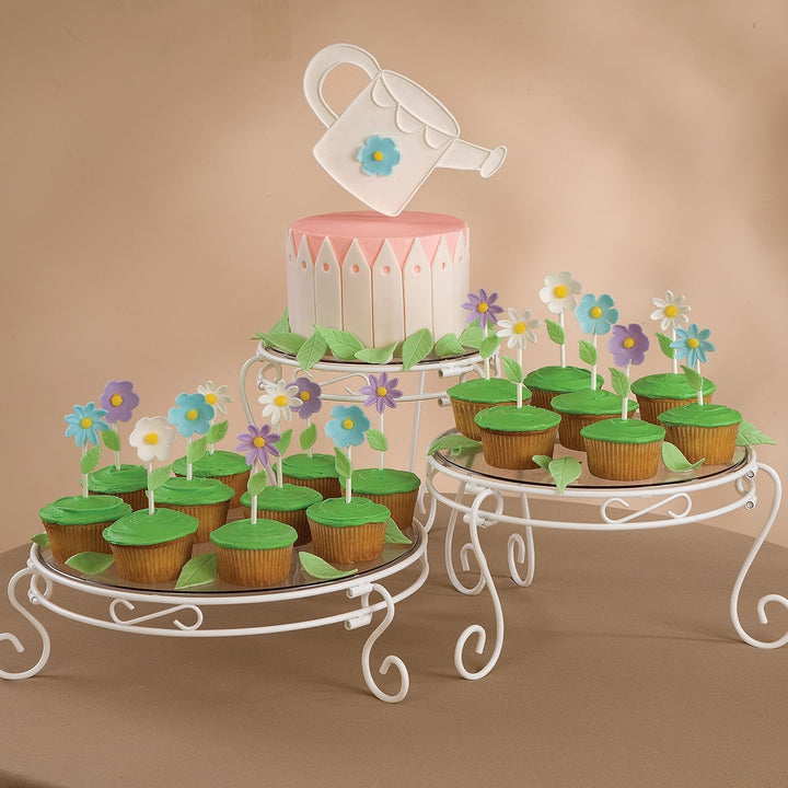 Wilton Weisser Tortenständer und Dessert-Display-Set, 15-teilig