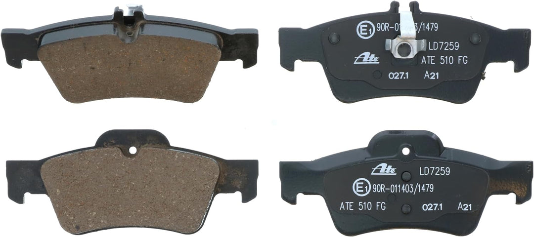 ATE 13.0470-7259.2 Bremsbelagsatz, Scheibenbremse