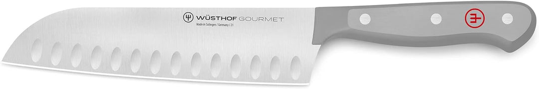 WÜSTHOF Gourmet Santoku 17 cm, Grau Grau 17 cm Santoku, Grau 17 cm Santoku