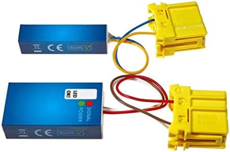 TBVPARTS Emulator Sensor Belegung Sitzmatte SRS Copilotsimulator Bypass-Emulator Air Bag Simulator f