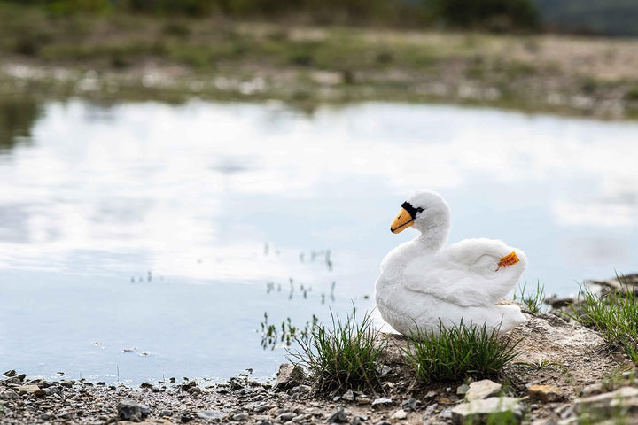 Steiff Kuscheltier Teddies for Tomorrow Schana Schwan, Süsses Stofftier, Jungen, Mädchen & Babys ab