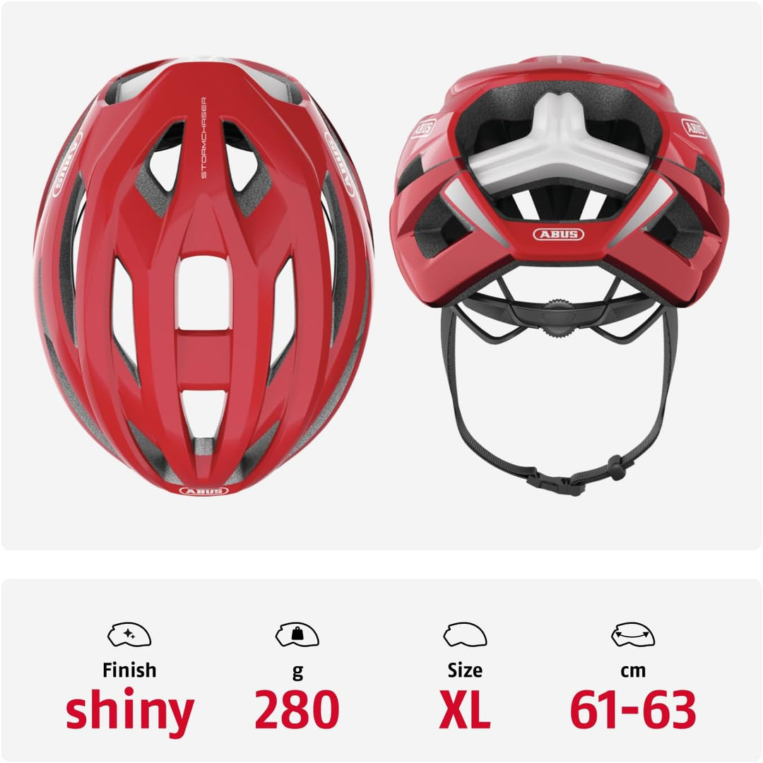 ABUS Rennradhelm StormChaser - Leichter und komfortabler Fahrradhelm für professionellen Radsport fü
