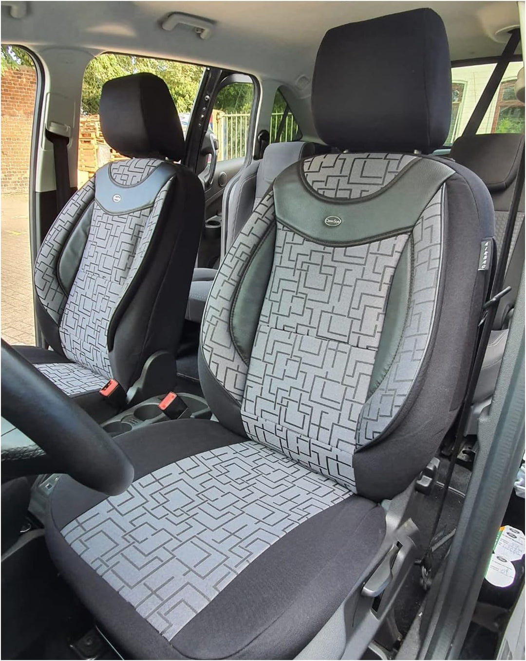 BREMER SITZBEZÜGE Mass Auto Schonbezüge kompatibel mit Toyota Auris E180 Fahrer & Beifahrer Set ab 2