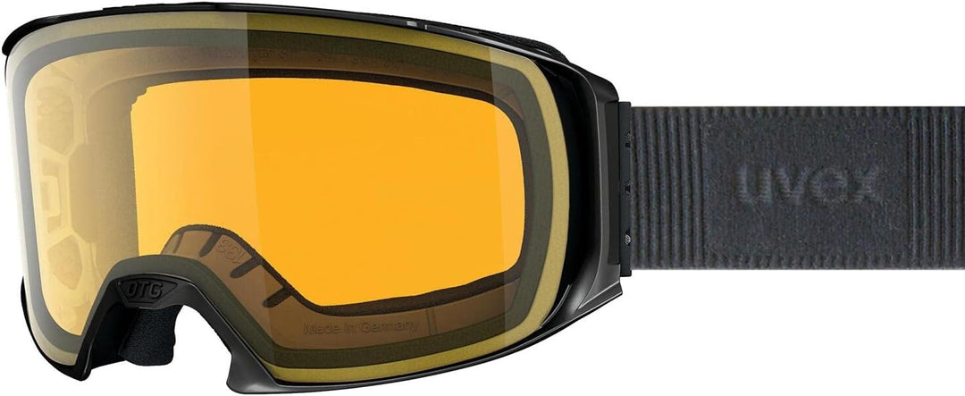 Uvex Craxx OTG Lgl Skibrille, Black mat, Einheitsgrösse