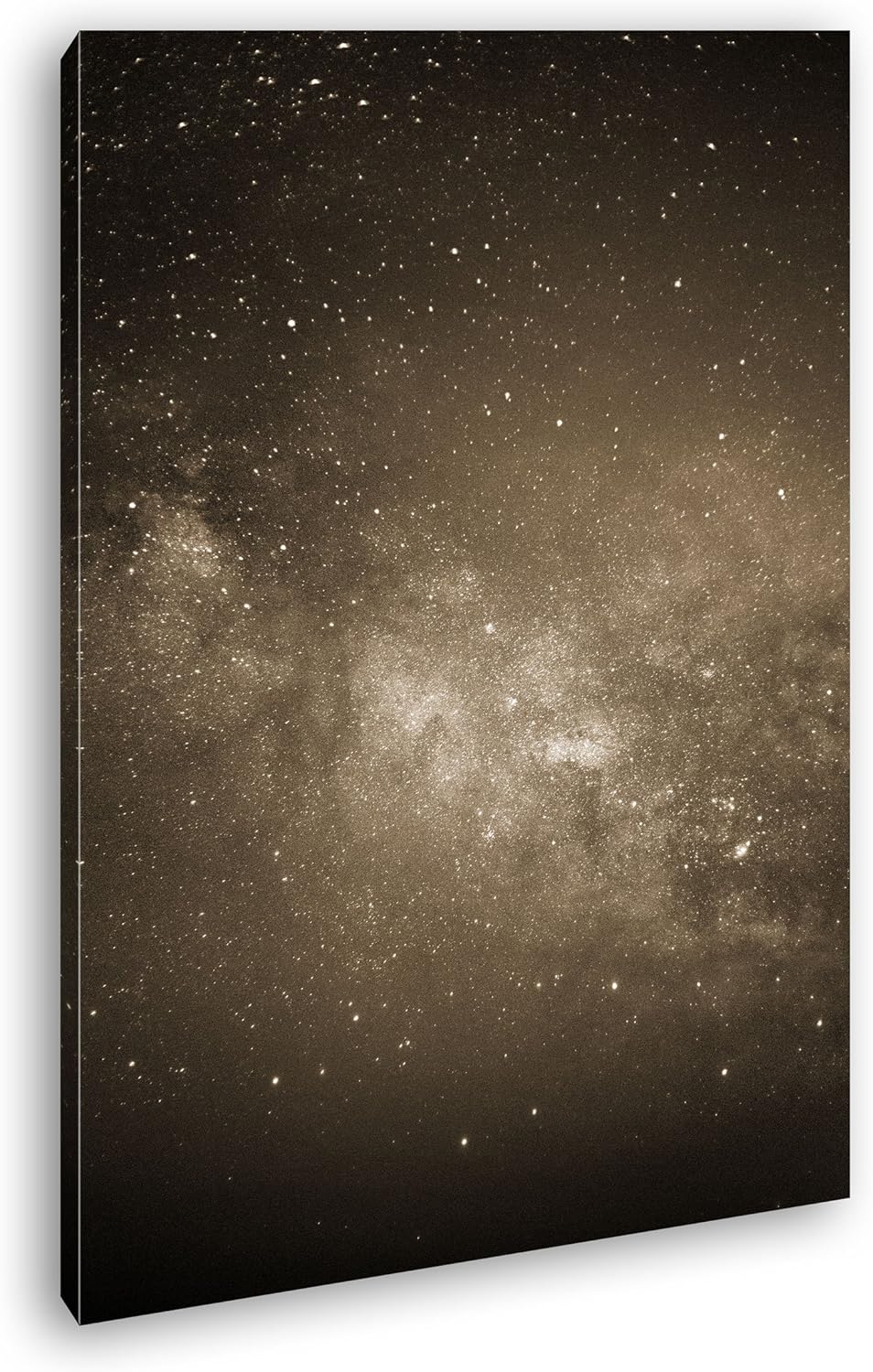 deyoli zauberhafte Milchstrasse Format: 80x60 Effekt: Sepia als Leinwand, Motiv fertig gerahmt auf E