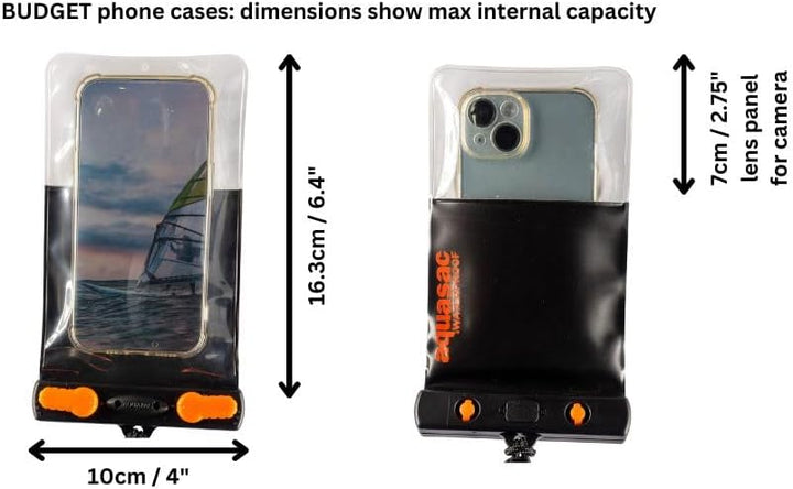 Aquapac Smartphone-Hülle Aquasac Schwarz, Schwarz