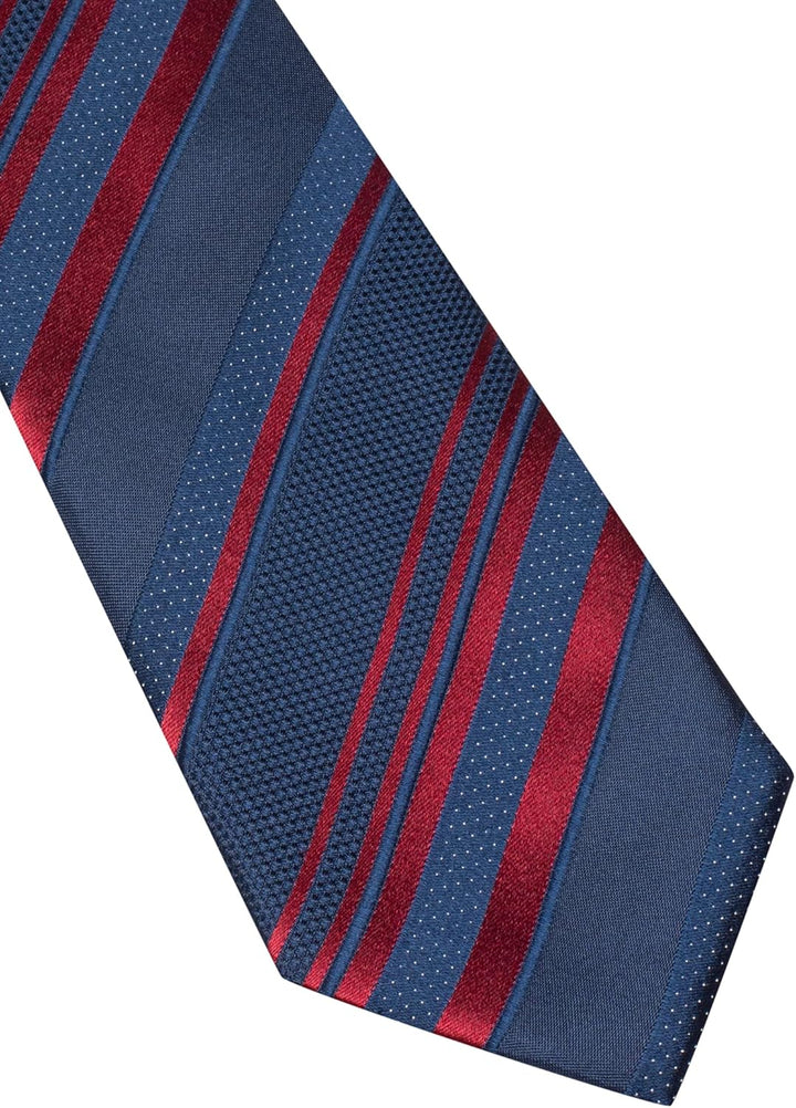 eterna Herren hochwertige Seidenkrawatte Einheitsgrösse Navy, Einheitsgrösse Navy