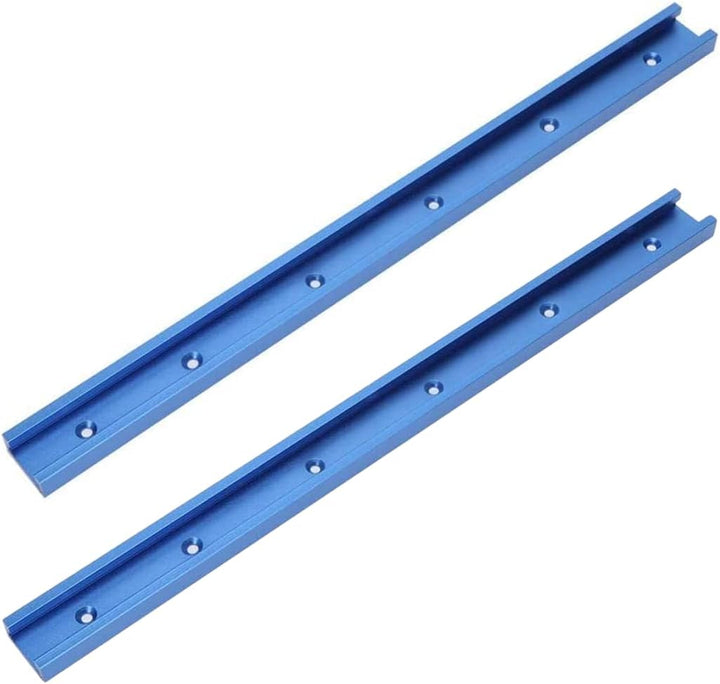 2pcs 1000mm Aluminium T-Gleis SchieneT-Schlitz Gehrungsschiene Jig für Holzbearbeitung oder Router T