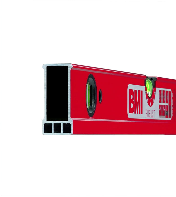 BMI 698040 Wasserwaage Robust, Länge 40 cm, pulverbeschichtet