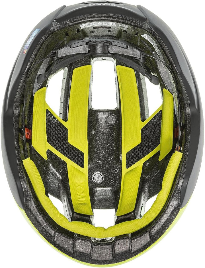 Uvex uvex Rise cc Radhelm gelb 52-56 cm, 52-56 cm