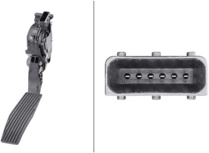 HELLA 6PV 009 765-711 Sensor, Fahrpedalstellung - für Linkslenker - Schaltgetriebe