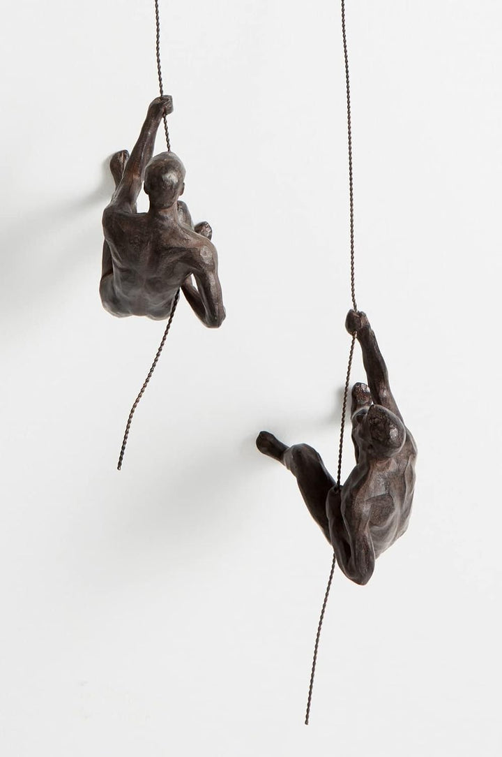 JOTEX Climbers 1526084 Deko-Figuren 2er-Pack, Rostbraun Rostbraun Climbers, Rostbraun Climbers