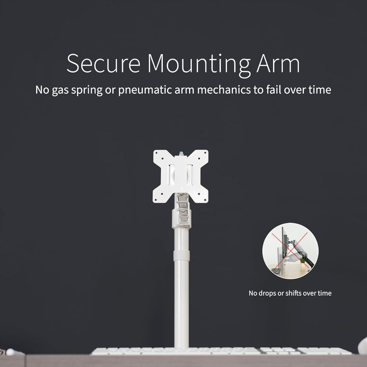 VIVO Schreibtischhalterung, 1 Arm, für Bildschirme bis zu 96,5 cm (38 Zoll), ultrabreit, voll Verste