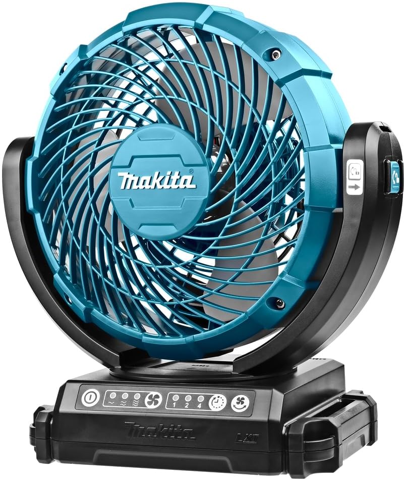 Makita DCF102Z Akku Lüfter 18 V (ohne Akku, ohne Ladegerät), Blau, 101 101 Blau, 101 Blau