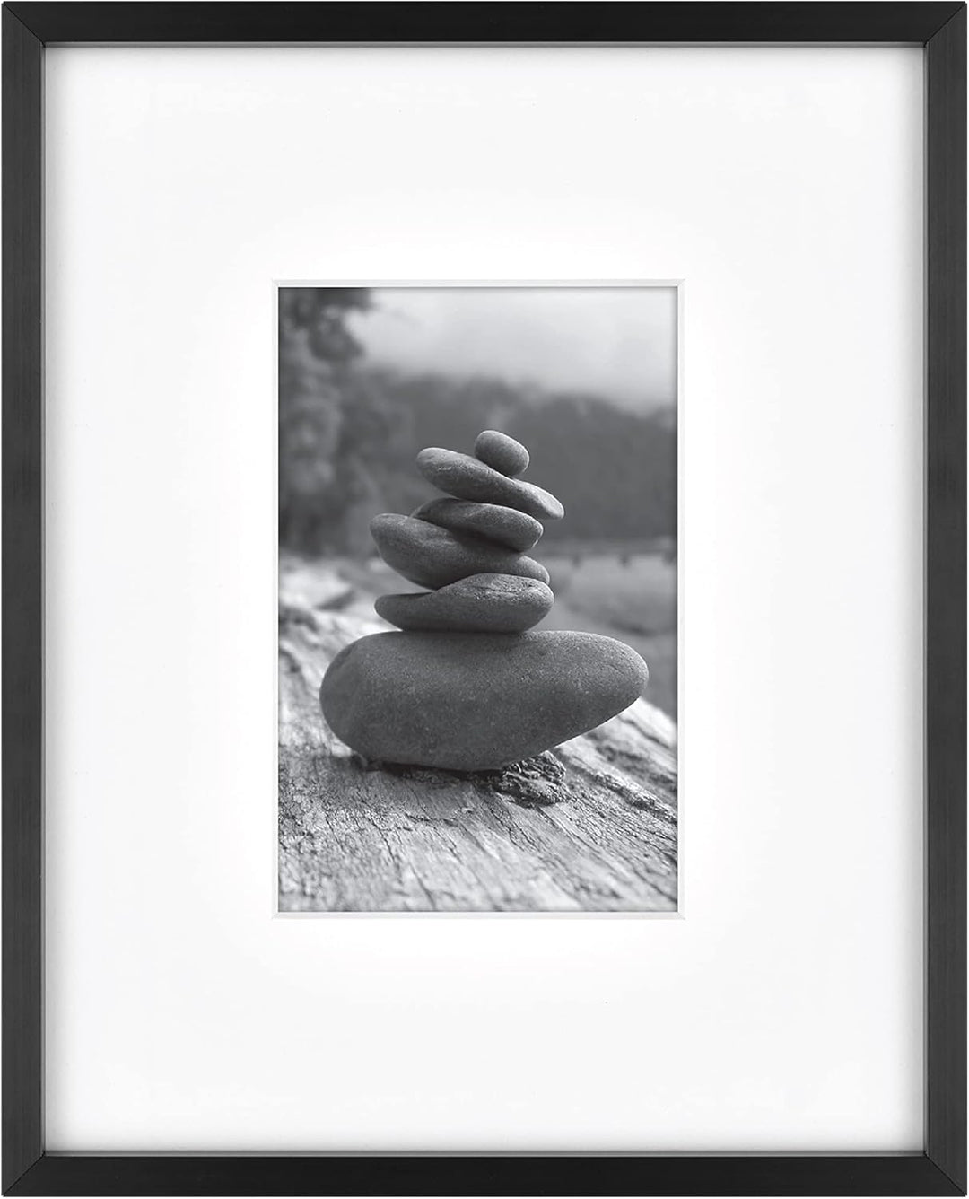 MCS Foundry Gallery Wandrahmen Galeriewandrahmen, schwarz, 8 x 10 in matted to 4 x 6 in 8 x 10 in ma