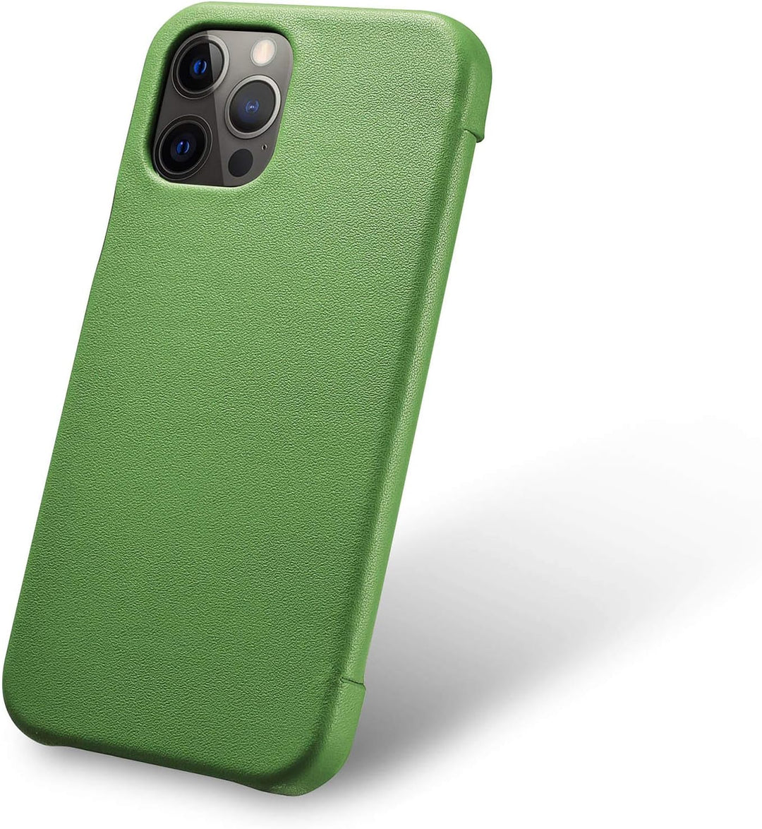 Mobiskin Hülle kompatibel mit Apple iPhone 12 PRO MAX (6,7 Zoll), Handyhülle mit echtem Leder, Case,