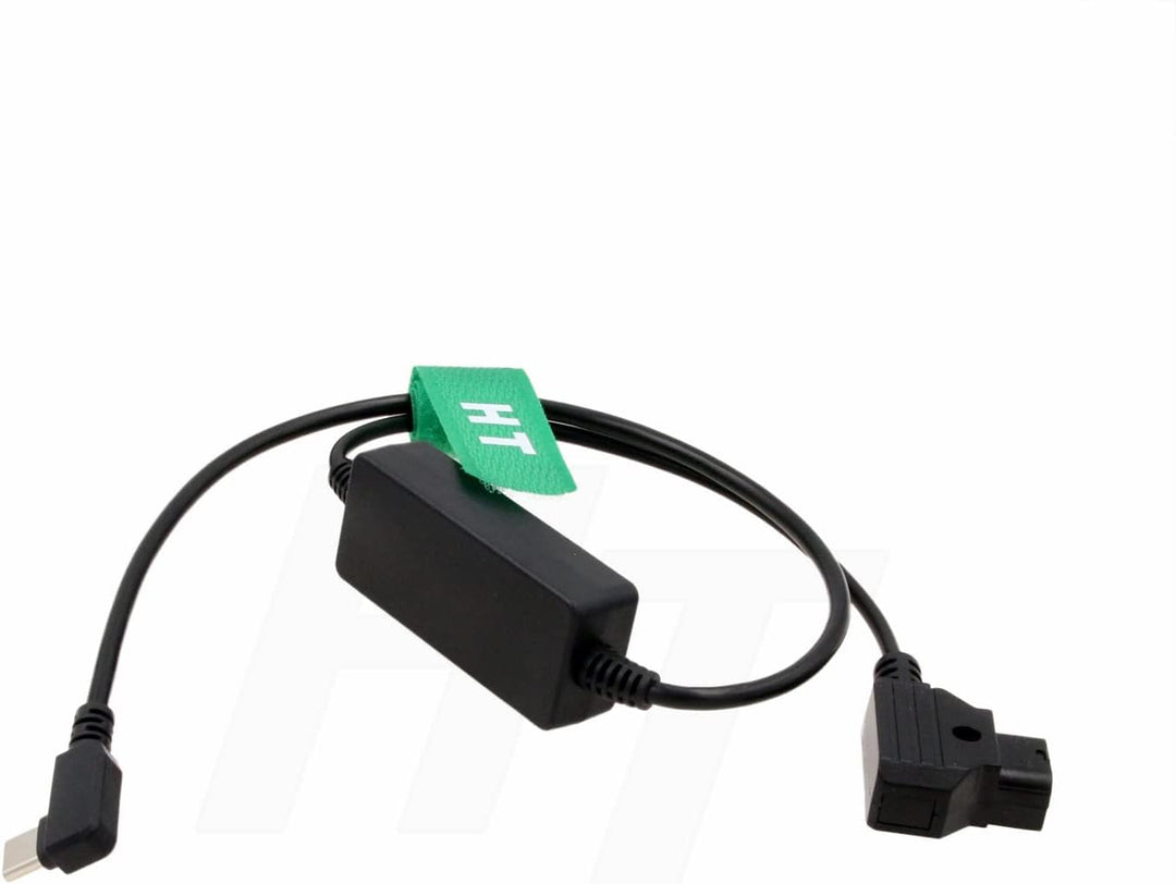 HangTon 65 W 5 V 3 A Stromkabel P-TAP D-Tap auf USB Typ C Schnellladung 61 Zoll für Telefon Tablet L
