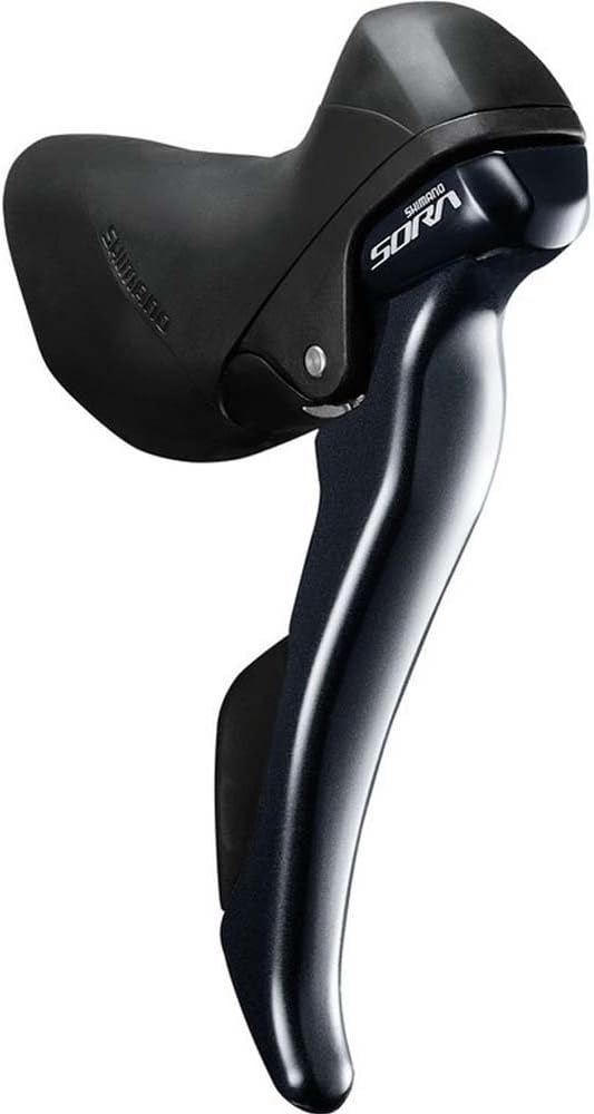 SHIMANO SH1004 Unisex – Erwachsene Sora Str3000 S+B-Hebel, Schwarz, Einheitsgrösse