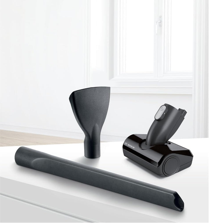 Bosch Zubehör-Set BHZUKIT, geeignet für alle kabellosen Unlimited Akku-Staubsauger, Mini-Turbo-Düse,
